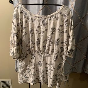 3/4 Sleeve Maternity Shirt